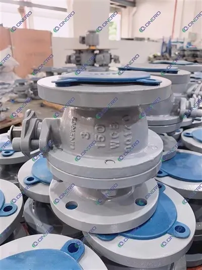 炭素鋼製ロック可能ボールバルブ